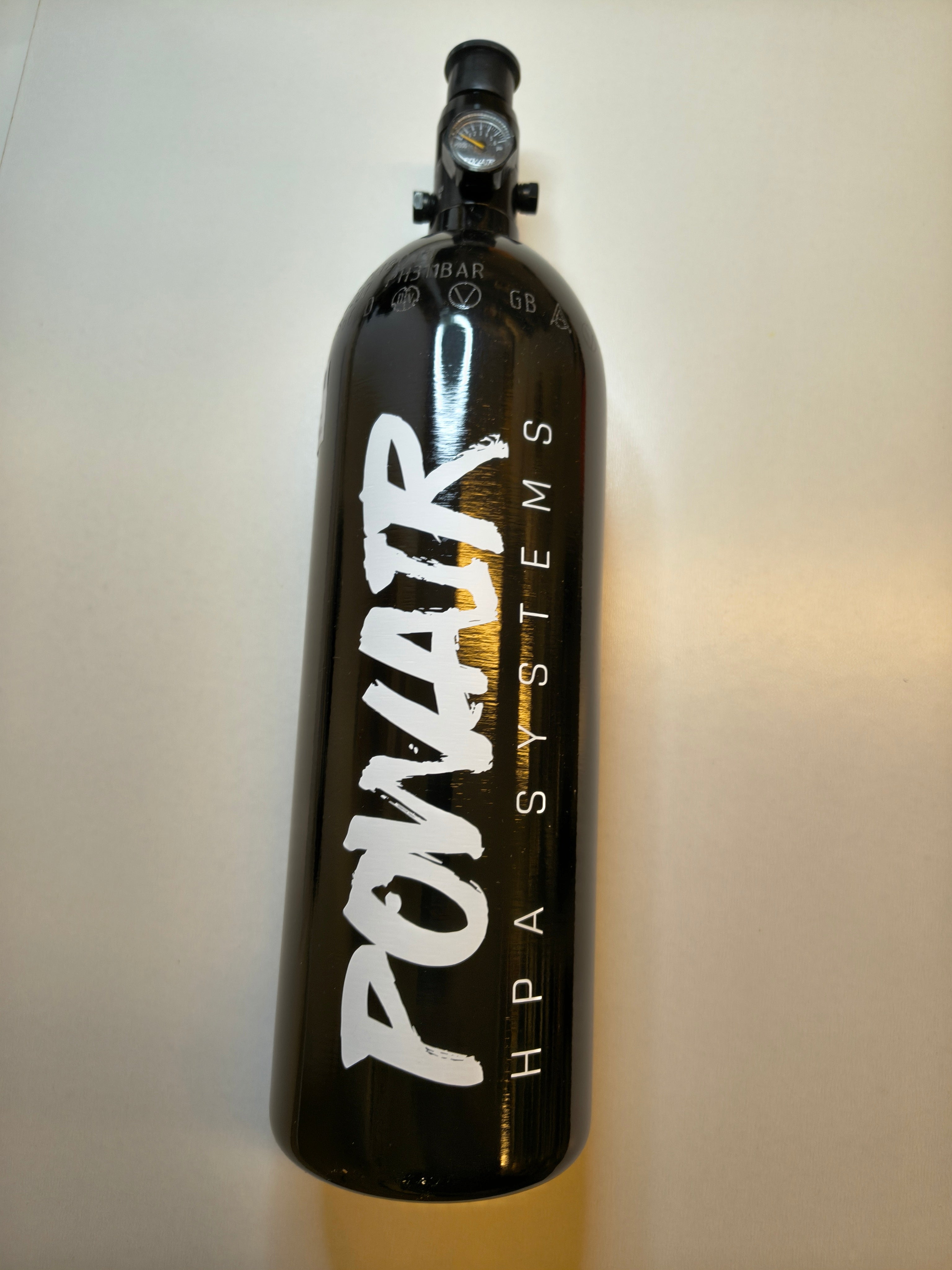 PowAir HPA pullo BASIC Series 1 l - 3000 PSI