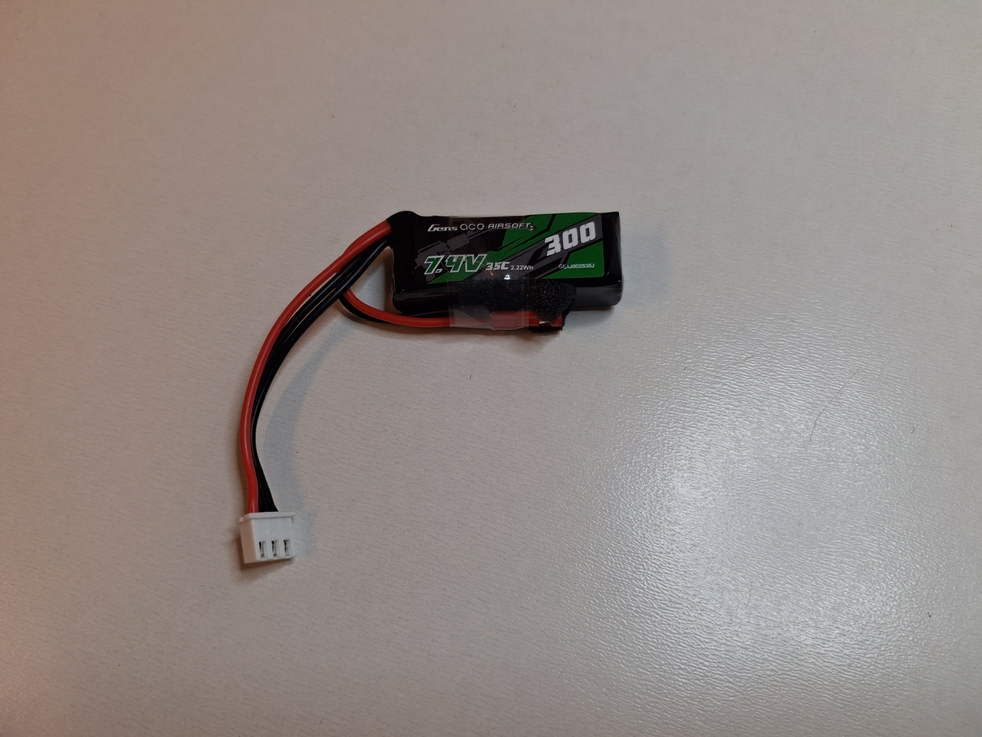 Gens Li-Po 7,4V 300mAh 35C JST