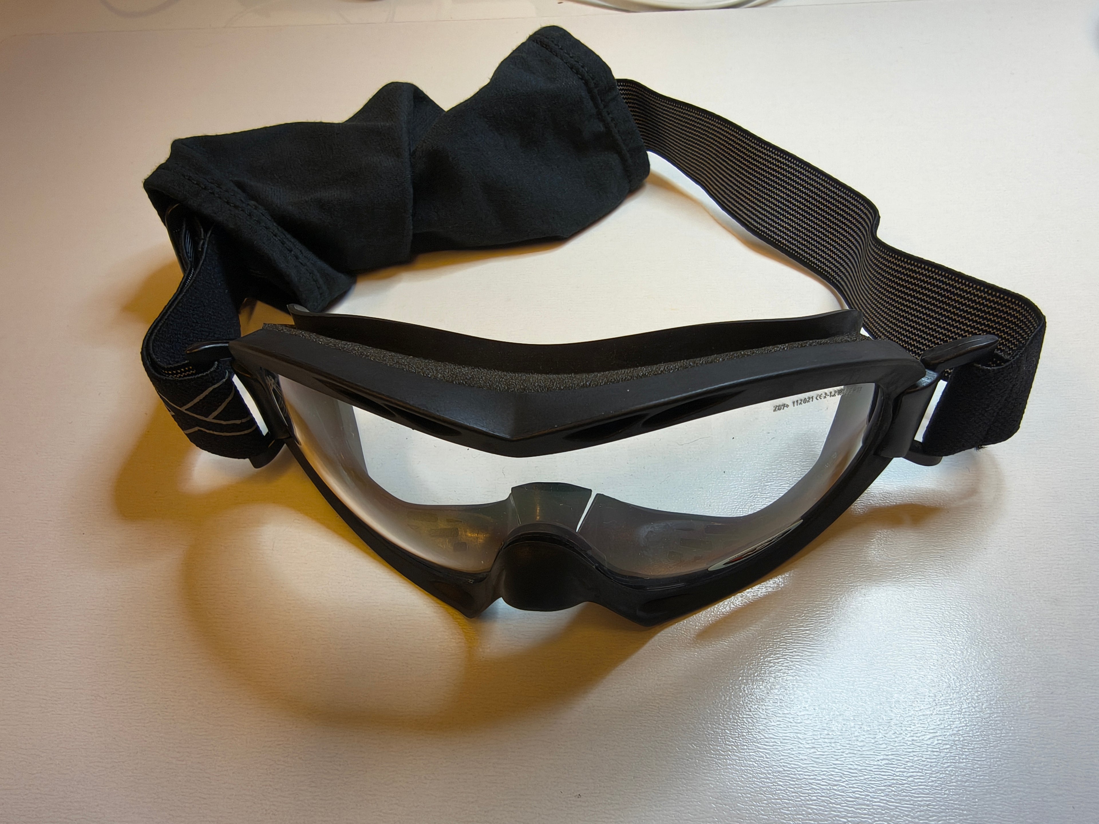 Suojalasit Nerve smoke grey + clear/Matte black frame