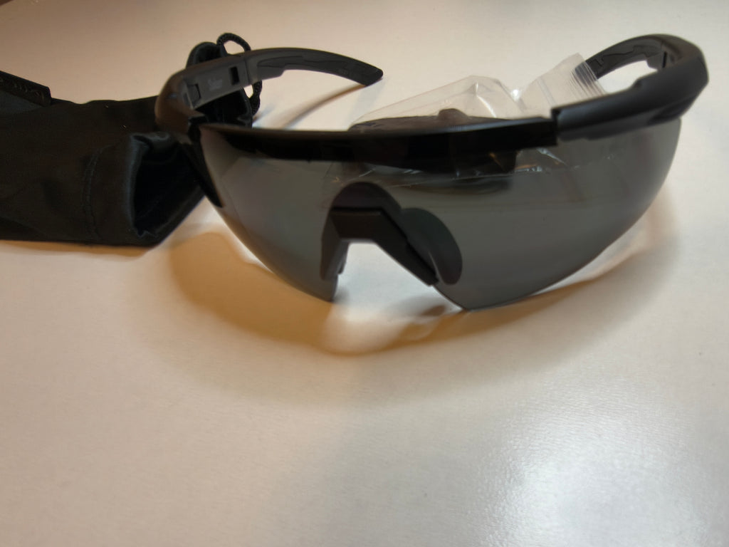 Suojalasit Saber Advanced Smoke Grey Lens/Matte black frame