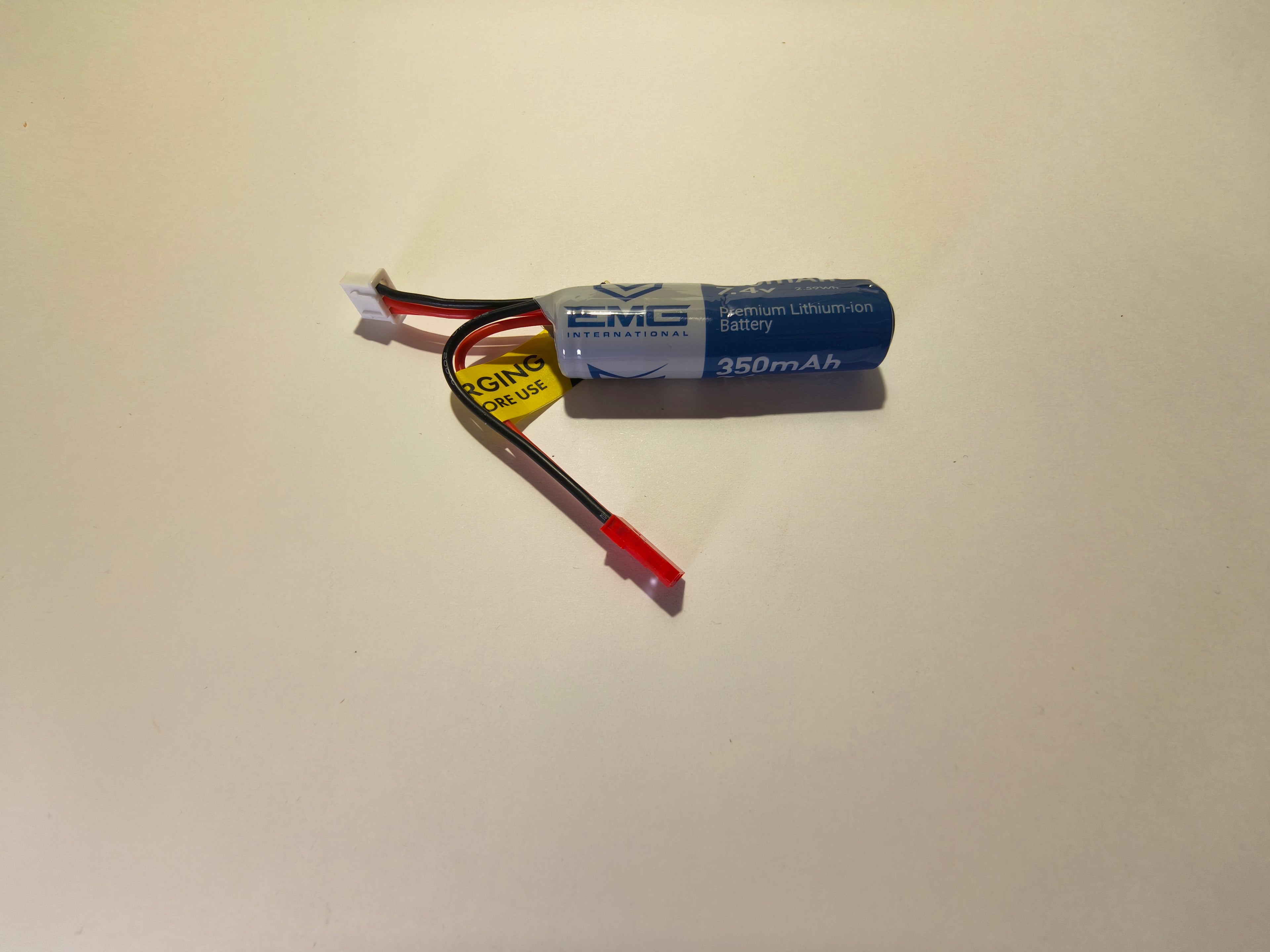 EMG 7.4v 350mAh High Performance Premium Li-Ion akku