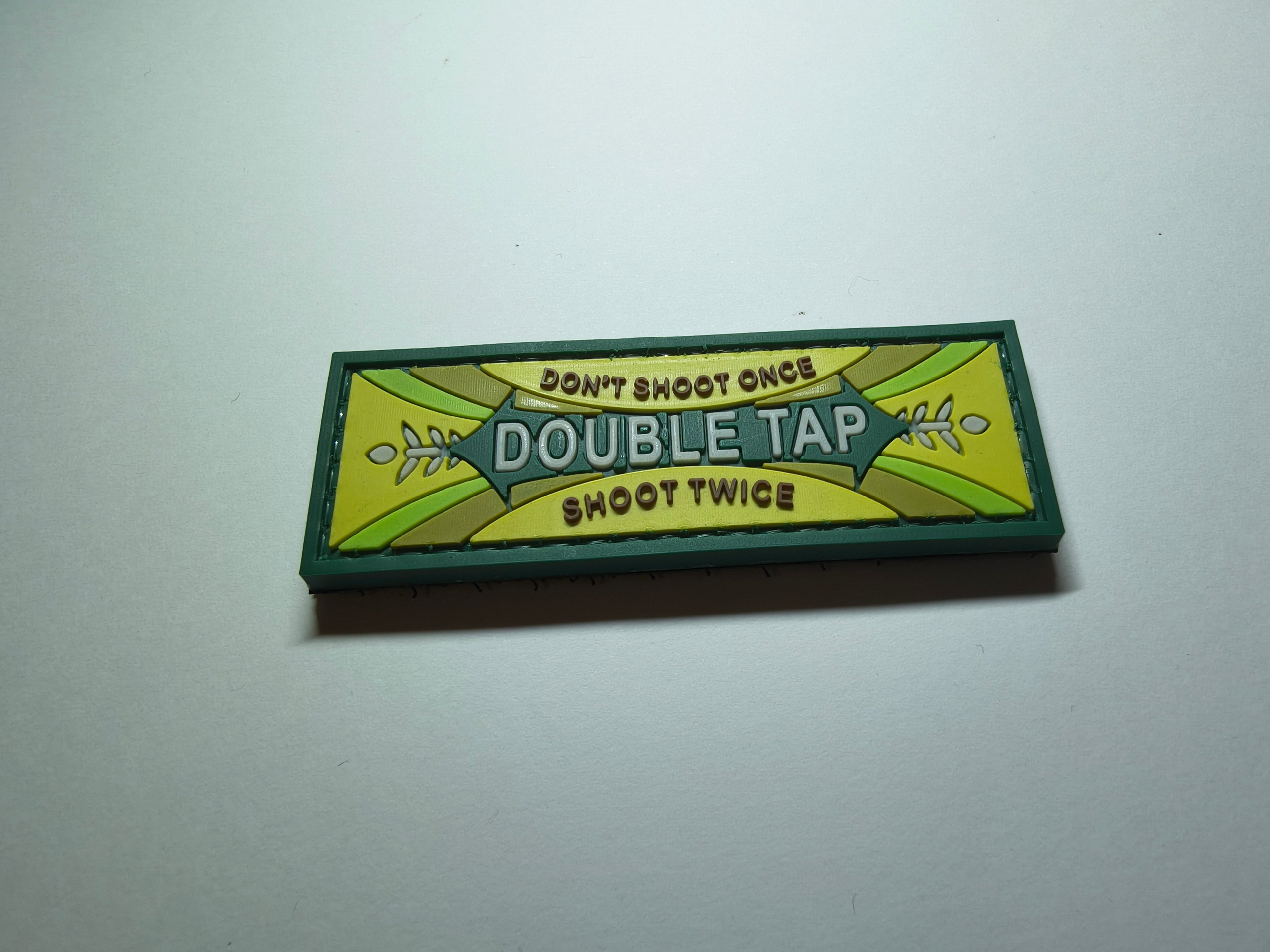 PVC Double tap patch